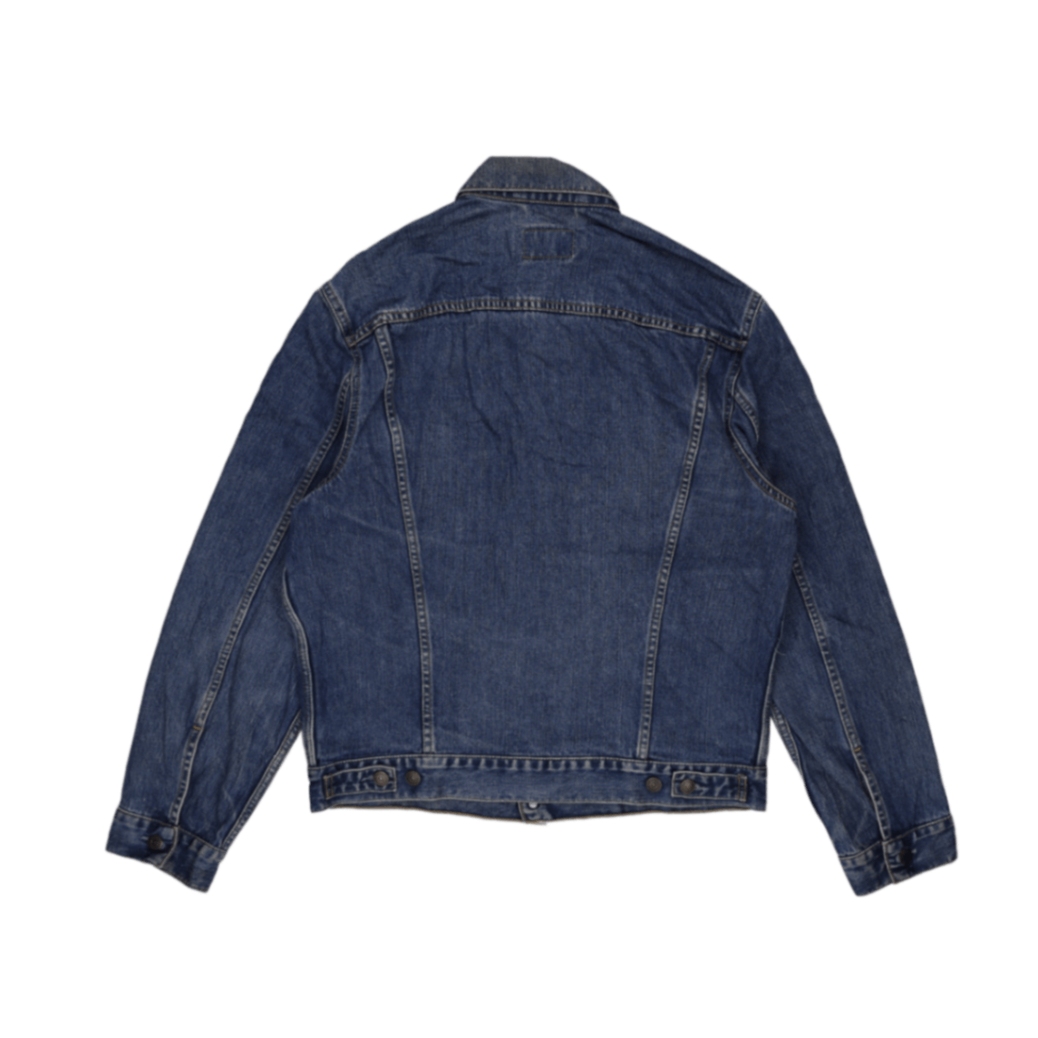Levi's Vintage 550 Medium Blue Denim Trucker Jacket Men's Size M Cotton