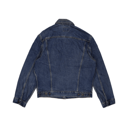 Levi's Vintage 550 Medium Blue Denim Trucker Jacket Men's Size M Cotton