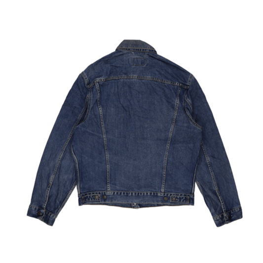 Levi's Vintage 550 Medium Blue Denim Trucker Jacket Men's Size M Cotton