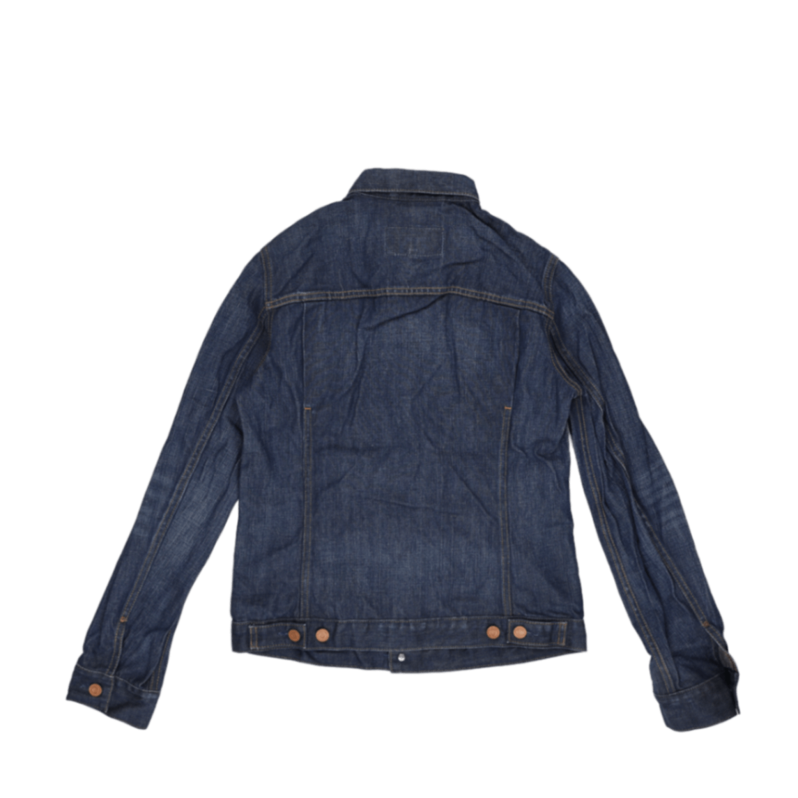 Levi's Classic Blue Denim Trucker Jacket for Men Size M Cotton
