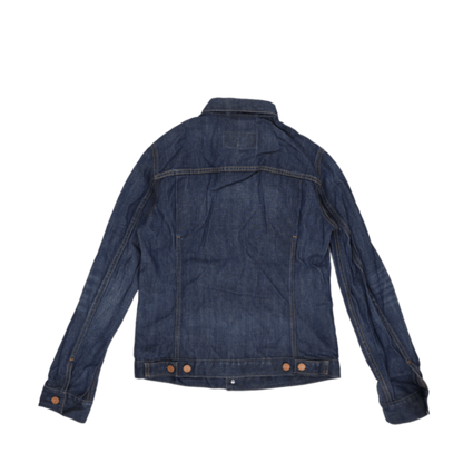 Levi's Classic Blue Denim Trucker Jacket for Men Size M Cotton