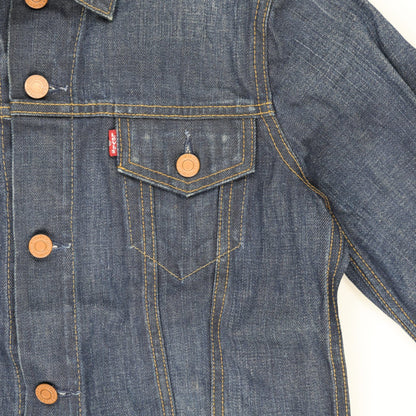 Levi's Classic Blue Denim Trucker Jacket for Men Size M Cotton