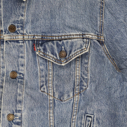 Levi's Vintage Trucker Jacket Blue XL 100% Cotton Unisex