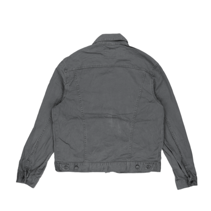 Lee Vintage Workwear Jacket Grey Large Cotton Collared