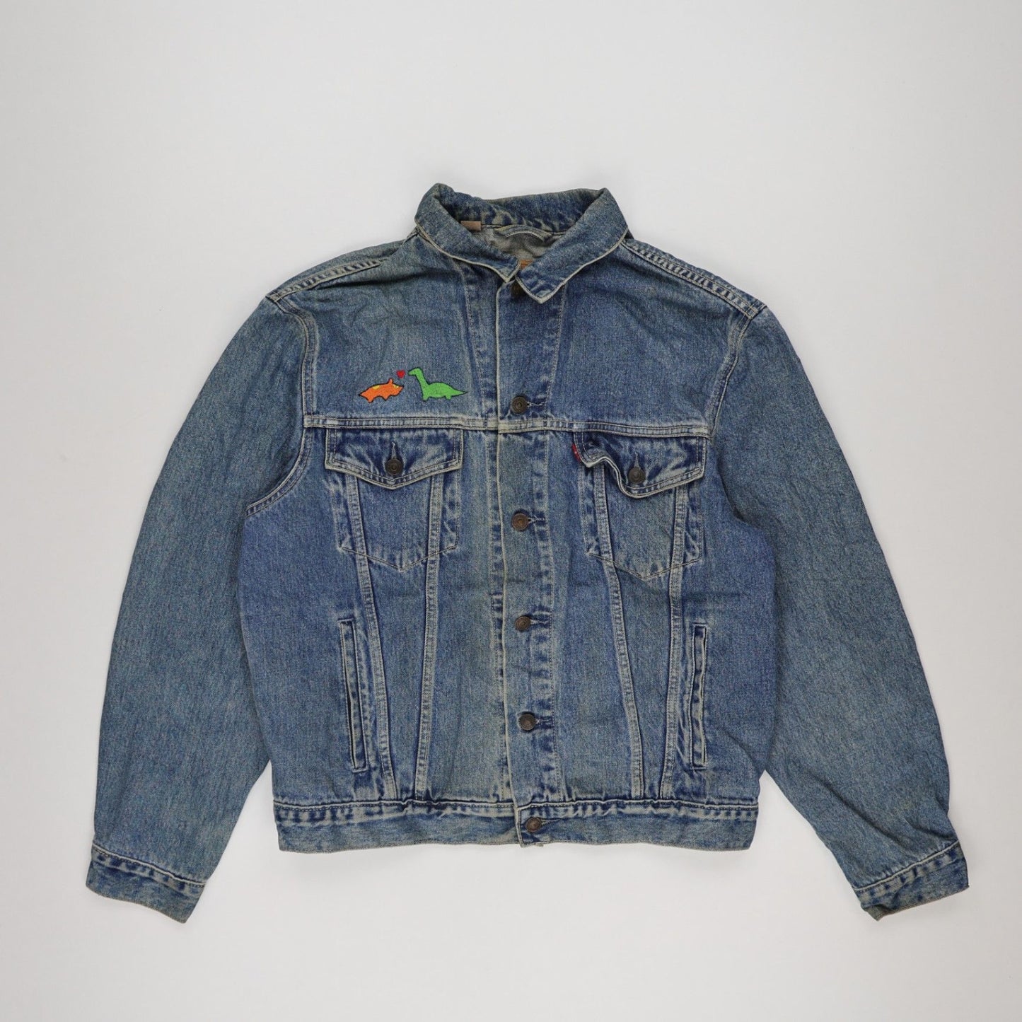Levi's Vintage 70503 Denim Jacket Blue Large Cotton Denim Collared