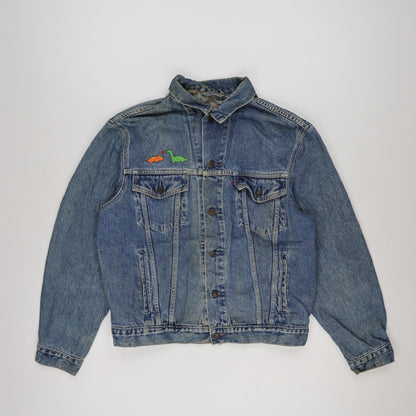 Levi's Vintage 70503 Denim Jacket Blue Large Cotton Denim Collared