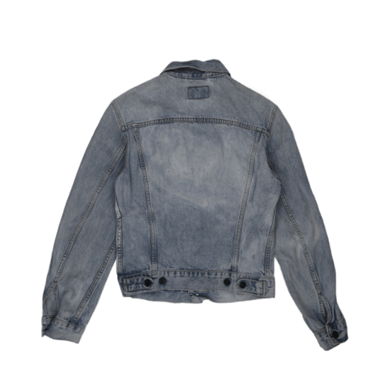 Levi's Vintage Light Blue Denim Jacket Women Small 100 Percent Cotton Collared