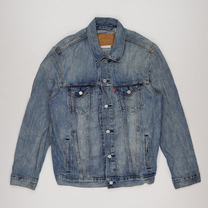 Levi's Vintage Blue Denim Jacket Medium Cotton Outerwear