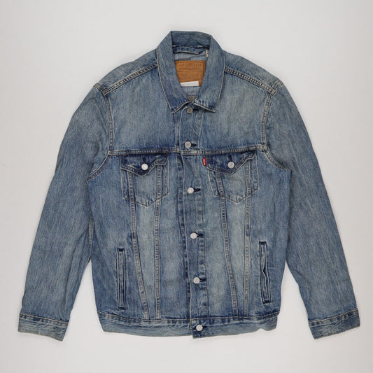 Levi's Vintage Blue Denim Jacket Medium Cotton Outerwear