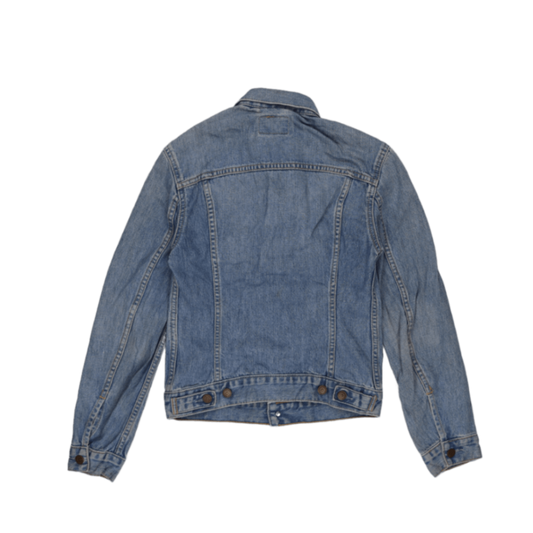Levi's Vintage 70590 Blue Denim Trucker Jacket Small Cotton