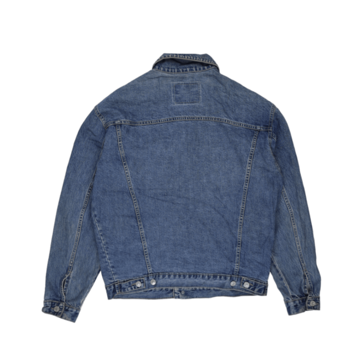 Levi Strauss & Co Denim Trucker Jacket Blue Size L
