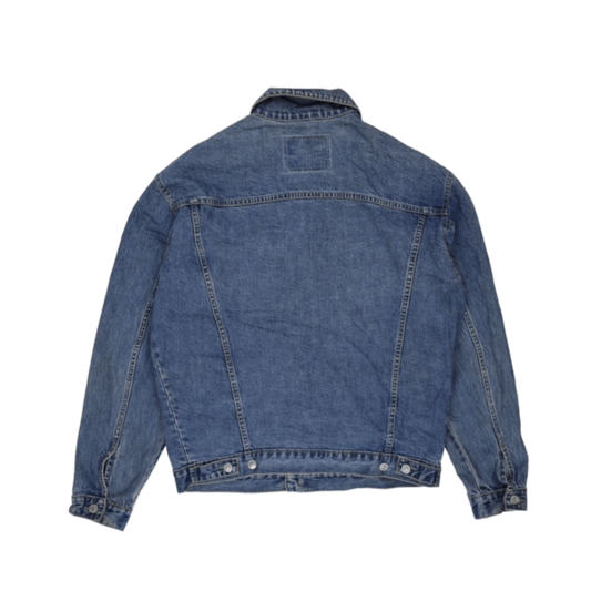 Levi Strauss & Co Denim Trucker Jacket Blue Size L
