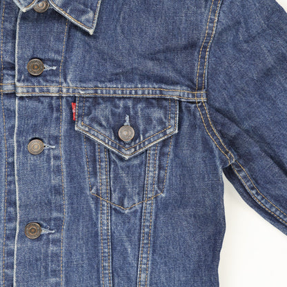 Levi's Vintage Denim Jacket Blue Small Cotton Collared