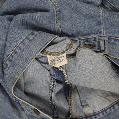 Lee Vintage Light Blue Trucker Denim Jacket Men's Large 100% Cotton