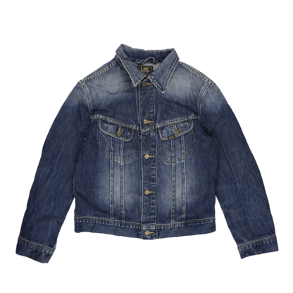 Lee Vintage Blue Slim Fit Denim Jacket XL Cotton