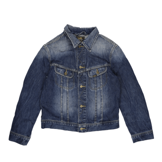 Lee Vintage Blue Slim Fit Denim Jacket XL Cotton