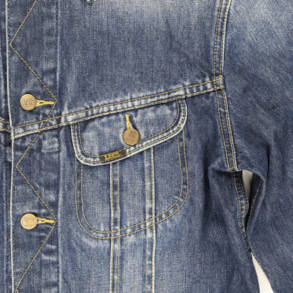 Lee Vintage Blue Slim Fit Denim Jacket XL Cotton