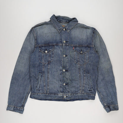 Levi's Vintage Blue Denim Trucker Jacket XL Cotton