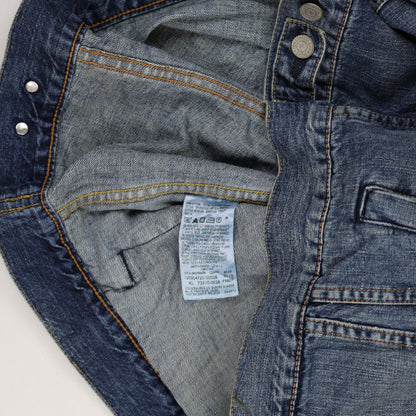 Levi's Vintage Blue Denim Trucker Jacket XL Cotton