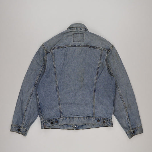 Levi's Vintage Light Blue Denim Trucker Jacket Men's Large Cotton