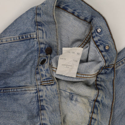 Levi's Vintage Light Blue Denim Trucker Jacket Men's Large Cotton
