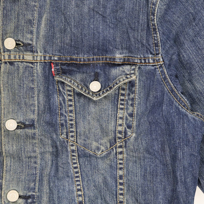 Levi's 72334 Vintage Denim Trucker Jacket Blue Large Cotton