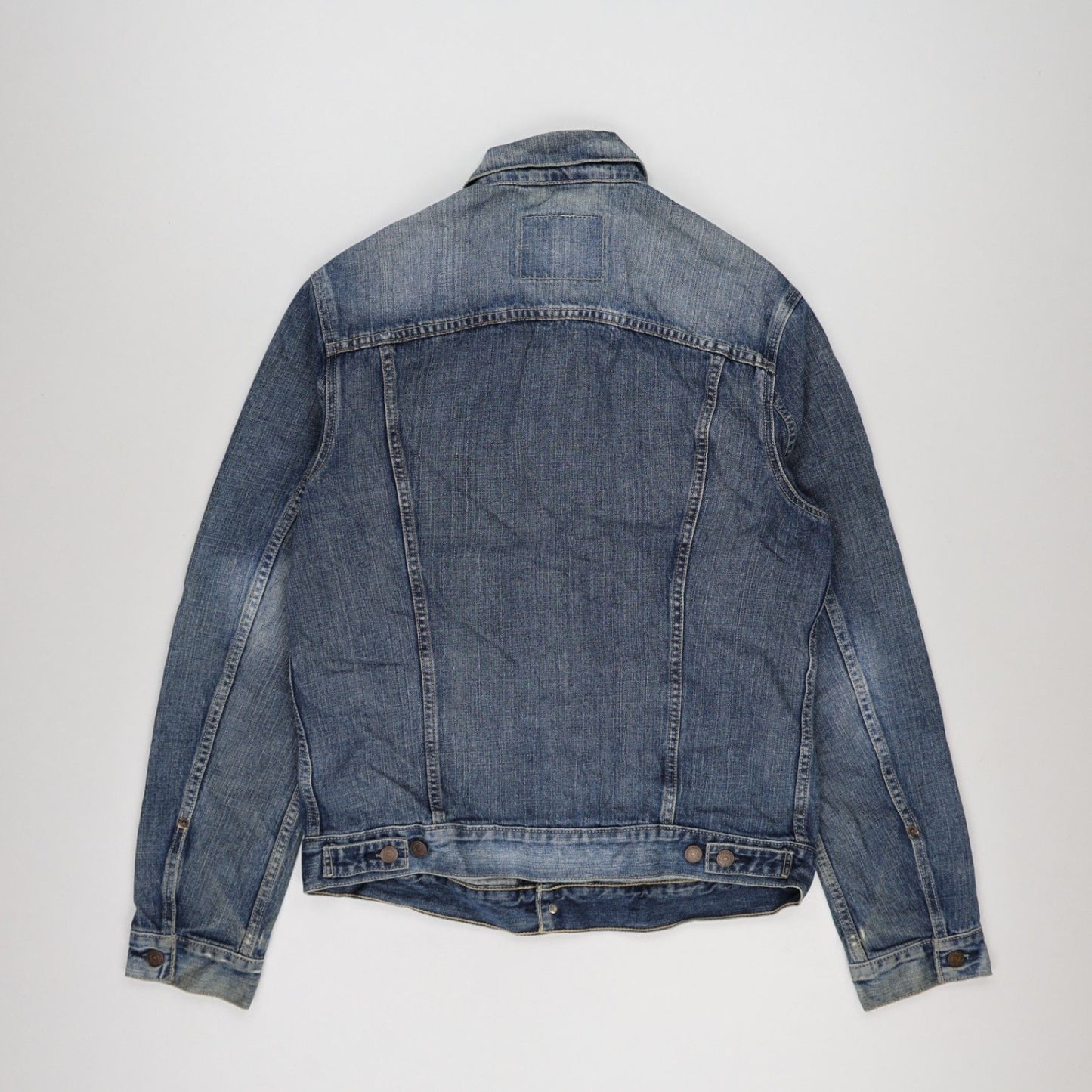 Levi's Vintage Blue Denim Trucker Jacket Large Cotton