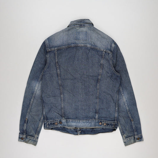 Levi's Vintage Blue Denim Trucker Jacket Large Cotton