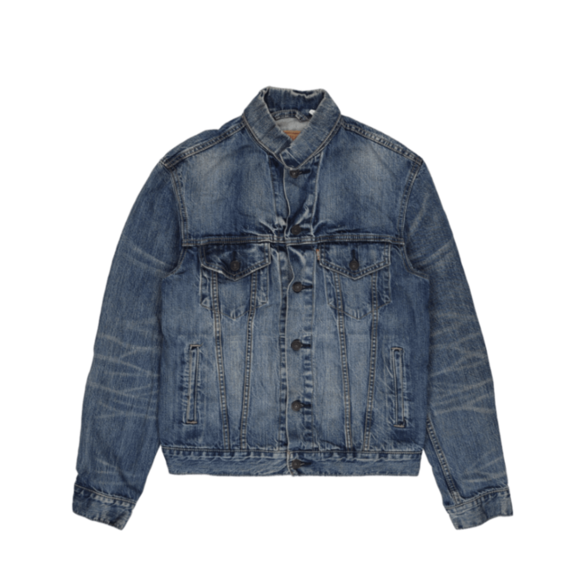 Levi's 70589 Blue Denim Trucker Jacket Men's Medium 100% Cotton Vintage