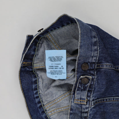Levi's Vintage Medium Blue Denim Trucker Jacket Women Size M Cotton