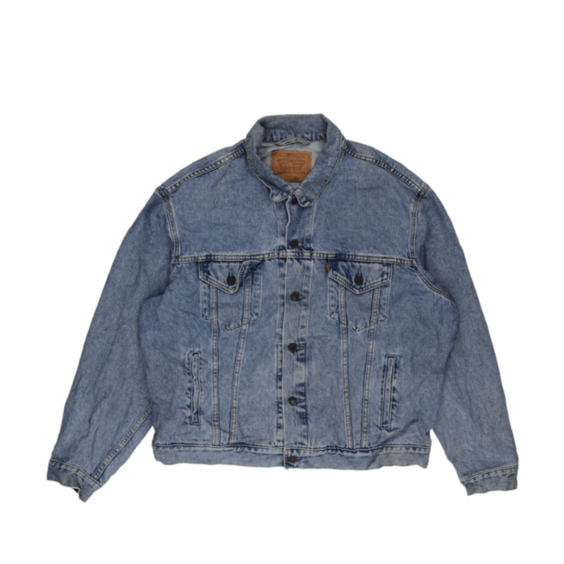 Levi's 70503 XXL Blue Vintage Denim Jacket Cotton Collared
