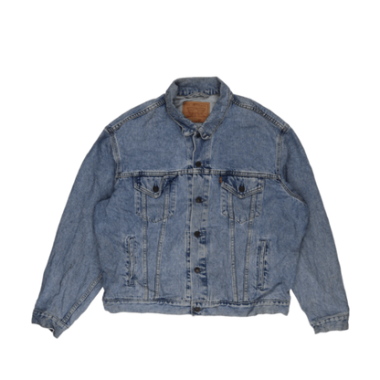 Levi's 70503 XXL Blue Vintage Denim Jacket Cotton Collared