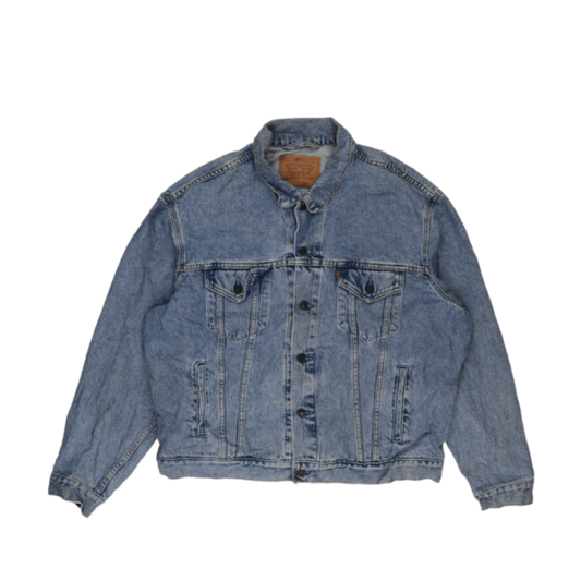 Levi's 70503 XXL Blue Vintage Denim Jacket Cotton Collared