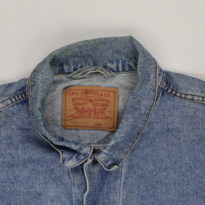 Levi's 70503 XXL Blue Vintage Denim Jacket Cotton Collared