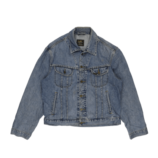 Lee Vintage Denim Jacket Blue Large Cotton