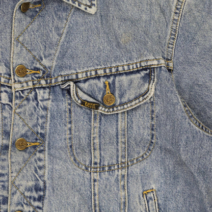 Lee Vintage Denim Jacket Blue Large Cotton