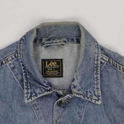 Lee Vintage Denim Jacket Blue Large Cotton