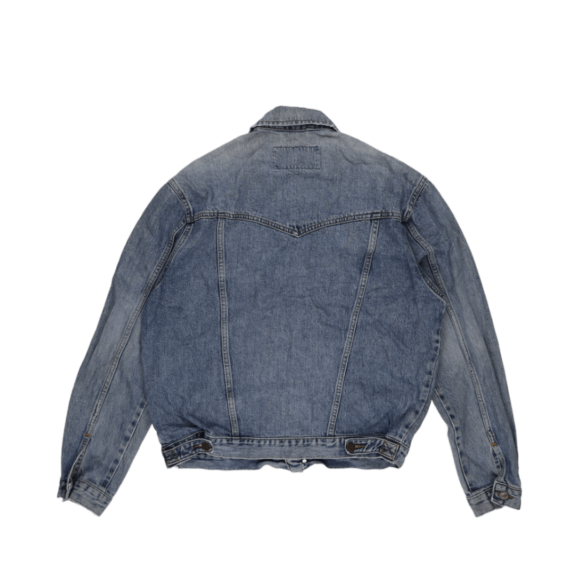 Wrangler Vintage Light Blue Denim Jacket Small 100% Cotton Collared