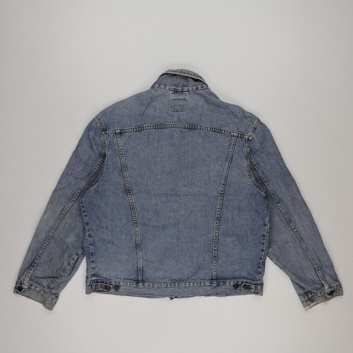Lee Men's Vintage Light Blue Denim Jacket XL Cotton Casual Outerwear