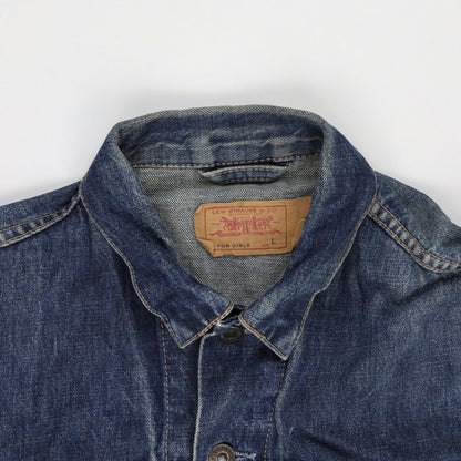 Levi's Vintage Denim Trucker Jacket Blue Large Cotton