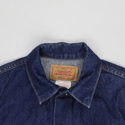 Levi's Vintage Blue Denim Trucker Jacket Model 70706-0216 Size 18 Unisex Cotton