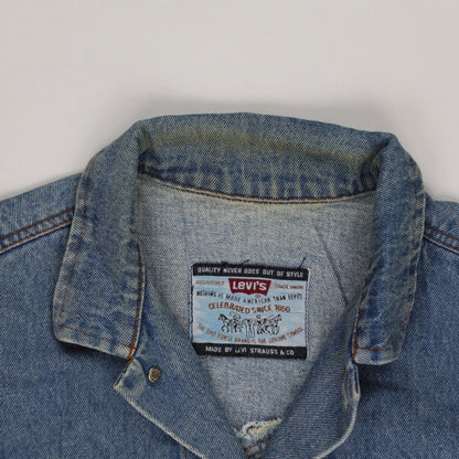 Levi's Vintage Denim Jacket Blue Medium Cotton Denim Size M