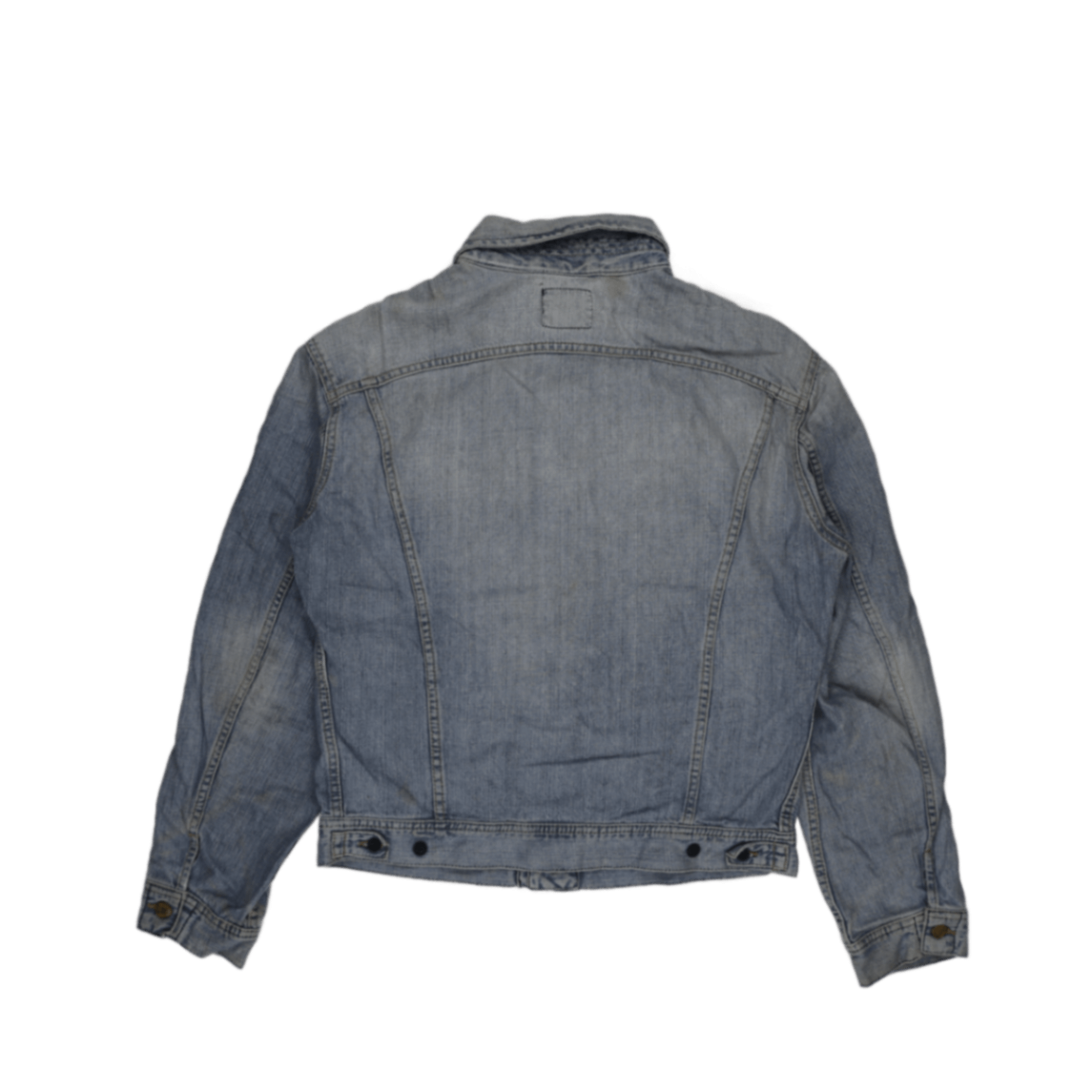 Lee Light Blue Denim Jacket Size L 100 Percent Cotton Vintage