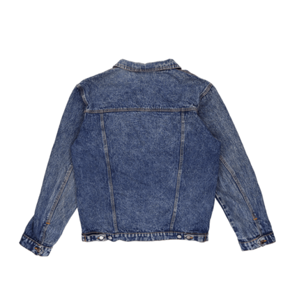Levi's Blue Vintage Denim Trucker Jacket Men's Large 100% Cotton Collared