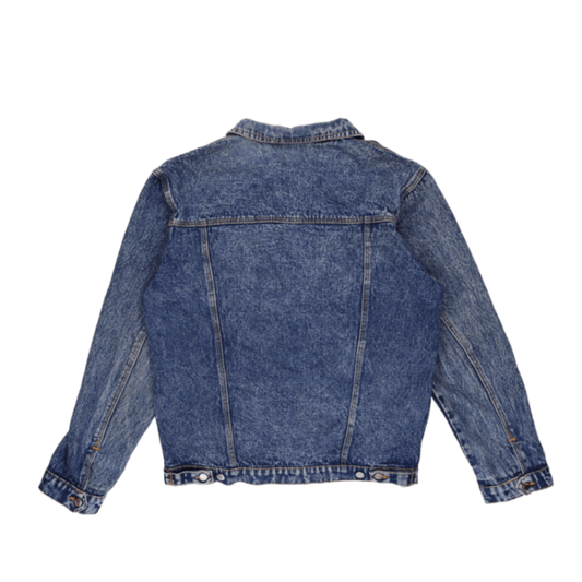 Levi's Blue Vintage Denim Trucker Jacket Men's Large 100% Cotton Collared