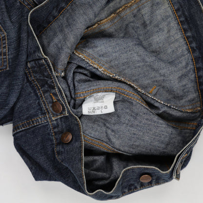 Maverick Classic Blue Denim Jacket Large Cotton Vintage
