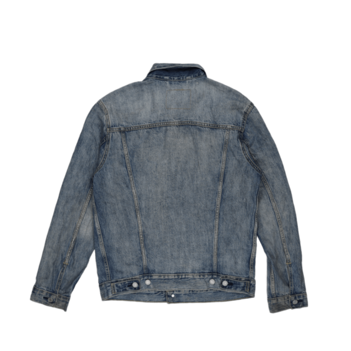Levi's Vintage Medium Blue Denim Trucker Jacket Men's Size M 100% Cotton Collared