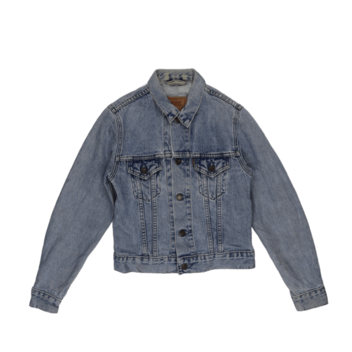 Levi's Vintage Light Blue Denim Jacket Women XS Cotton