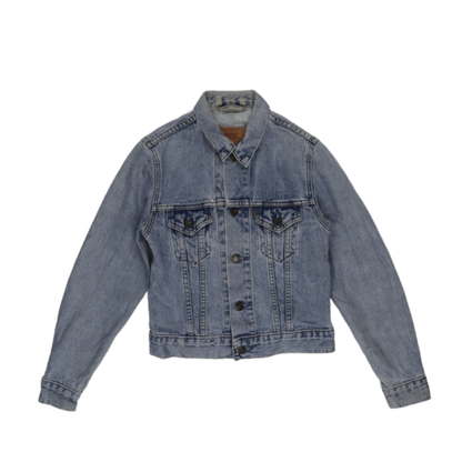 Levi's Vintage Light Blue Denim Jacket Women XS Cotton
