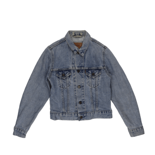 Levi's Vintage Light Blue Denim Jacket Women XS Cotton